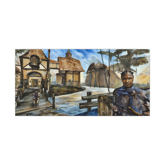 Nerevarine Lands In Seyda Neen.